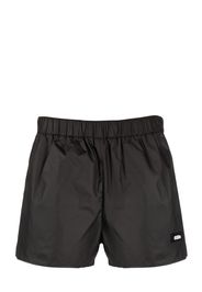 032c logo-patch swim shorts - Nero