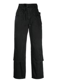 032c Double Shift cotton utility trousers - Grigio