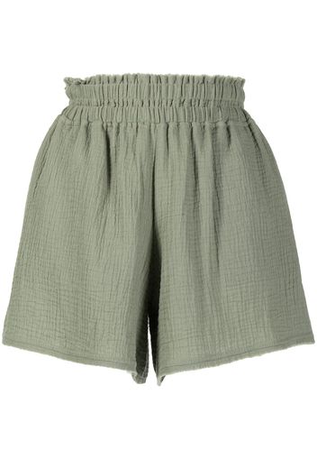 0711 Shorts Wasabi taglio comodo - Verde