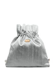 0711 logo drawstring backpack - Grigio