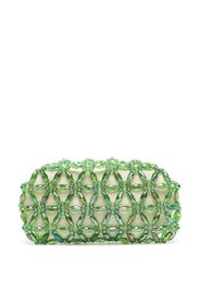 0711 Clutch con decorazione - Verde