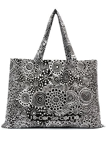 floral print tote bag