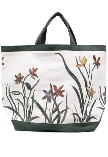 floral print tote bag