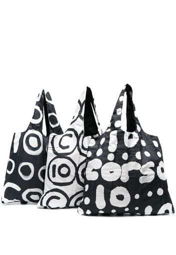 Borsa tote con stampa