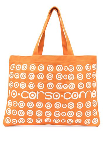 Borsa tote con stampa