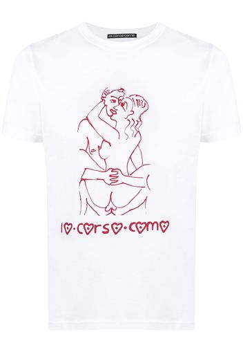 10 CORSO COMO T-shirt con stampa - Bianco