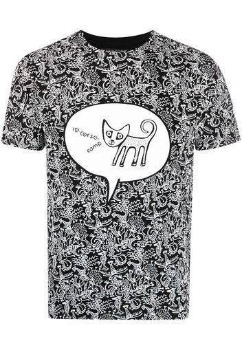 10 CORSO COMO T-shirt con stampa - Nero