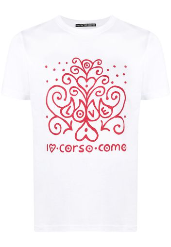 10 CORSO COMO T-shirt con stampa - Bianco