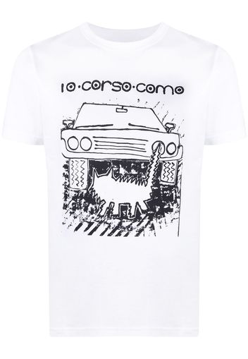 10 CORSO COMO T-shirt con stampa - Bianco