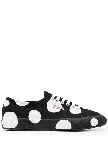 polka dot-print low-top sneakers