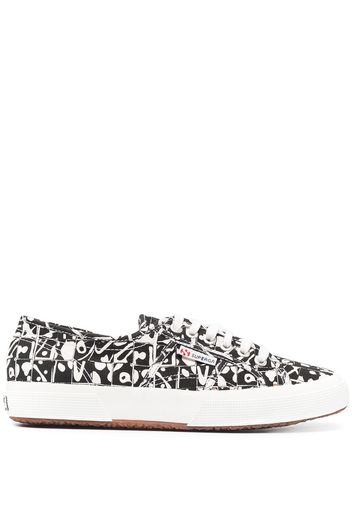 10 CORSO COMO printed low-top sneakers - Nero