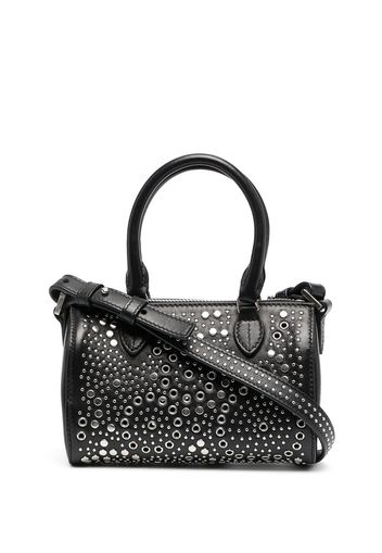 10 CORSO COMO mini Truck stud-embellished tote - Nero