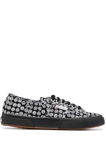 10 CORSO COMO x Superga graphic print low-top sneakers - Nero