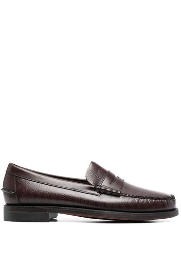 10 CORSO COMO Dan leather loafers - Rosso