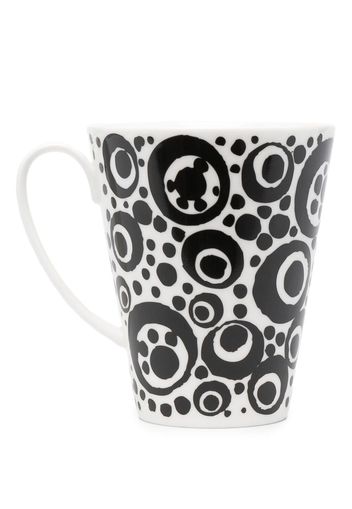 10 CORSO COMO printed porcelain mug - Nero