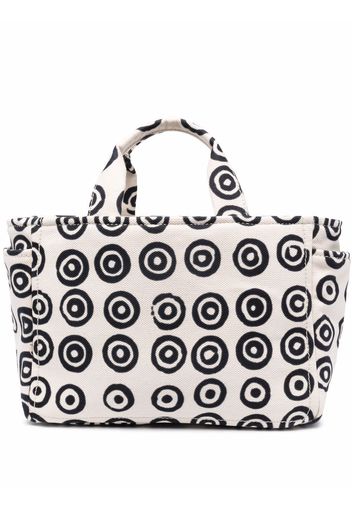 10 CORSO COMO spot-print tote bag - Bianco