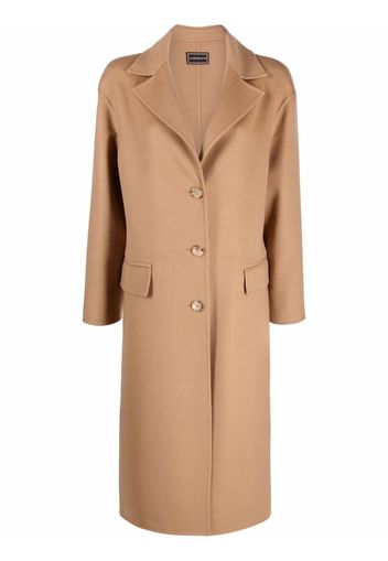 10 CORSO COMO single-breasted tailored coat - Marrone