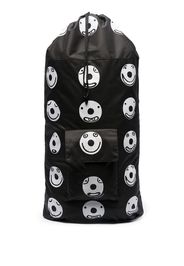 large smile print backpack