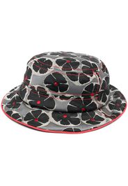 10 CORSO COMO Cappello con motivo jacquard a fiori - Nero