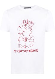 10 CORSO COMO T-shirt con stampa - Bianco