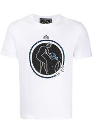 Aquarius print T-shirt