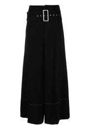 10 CORSO COMO high-waisted wide-leg trousers - Nero