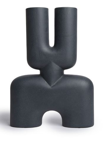 101 Copenhagen Cobra Double medium vase (47cm) - Nero