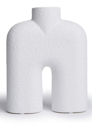 101 Copenhagen Cobra textured-finish vase (23cm) - Bianco