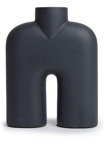 101 Copenhagen Cobra Tall mini decorative vase (230mm) - Nero