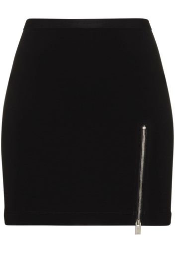 1017 ALYX 9SM front zip mini skirt - Nero