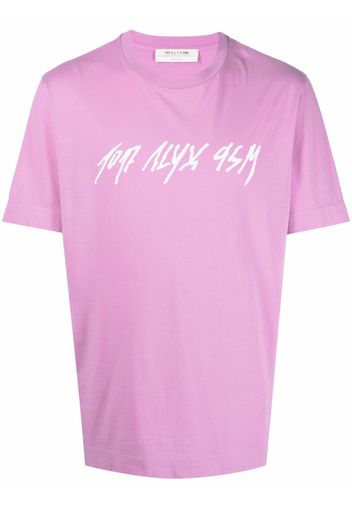 1017 ALYX 9SM logo-print T-shirt - Rosa
