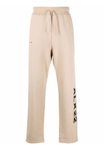 1017 ALYX 9SM logo-print track pants - Toni neutri