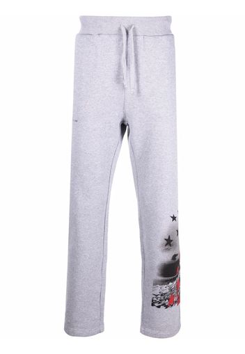 1017 ALYX 9SM graphic-print track pants - Grigio