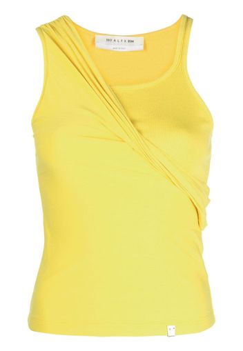 1017 ALYX 9SM gathered-detail sleeveless top - Giallo