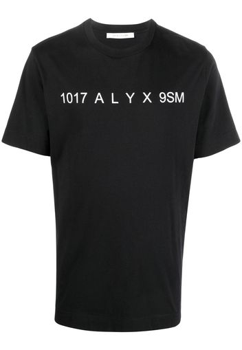 1017 ALYX 9SM logo-print crew-neck T-shirt - Nero