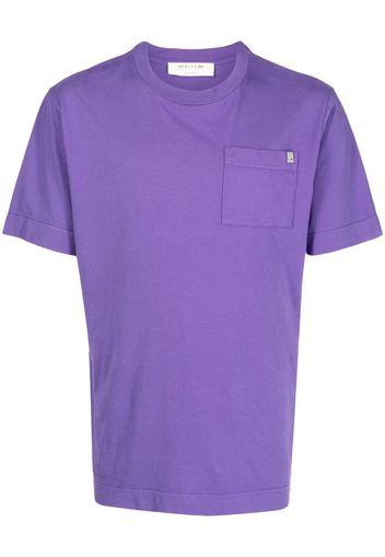 1017 ALYX 9SM patch-pocket cotton T-shirt - Viola