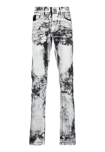 1017 ALYX 9SM treated monochrome skinny-jeans - Nero