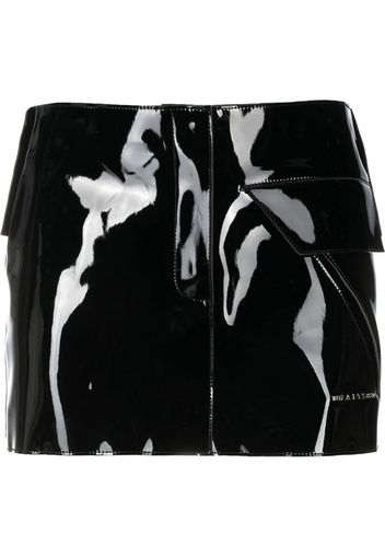 1017 ALYX 9SM embossed-logo mini skirt - Nero