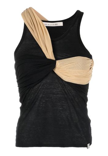 1017 ALYX 9SM twist-detail vest top - Nero