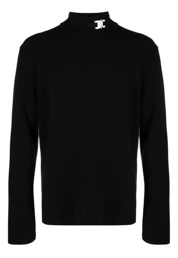 1017 ALYX 9SM bucke-detail knitted jumper - Nero