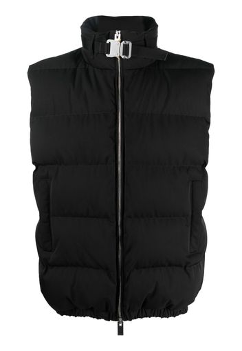 1017 ALYX 9SM buckle-detail padded gilet - Nero