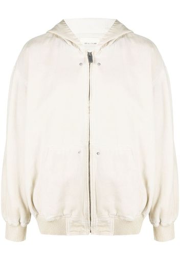 1017 ALYX 9SM zip-up hooded jacket - Toni neutri