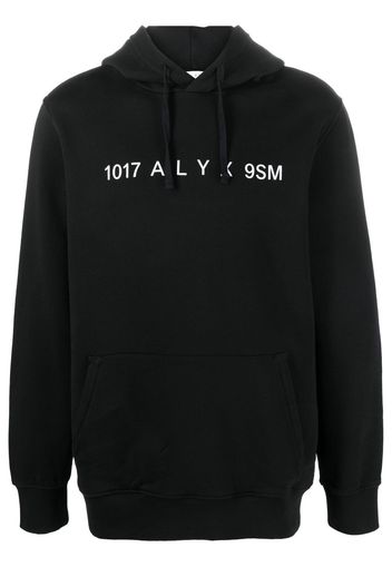 1017 ALYX 9SM long-sleeve hoodie - Nero