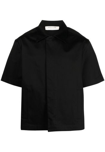 1017 ALYX 9SM concealed-front fastening shirt - Nero