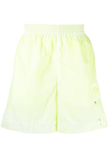 1017 ALYX 9SM eyelet-detail straight-leg shorts - Verde