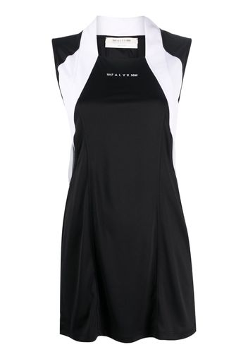 1017 ALYX 9SM logo-print sleeveless dress - Nero