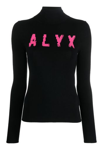 1017 ALYX 9SM Maglione con intarsio - Nero