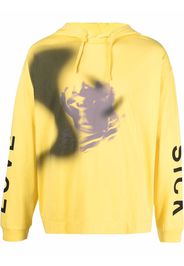 1017 ALYX 9SM graphic-print cotton hoodie - Giallo