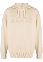 1017 ALYX 9SM logo-print hoodie - Toni neutri