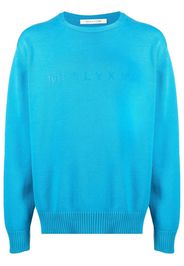 1017 ALYX 9SM Maglione con ricamo - Blu